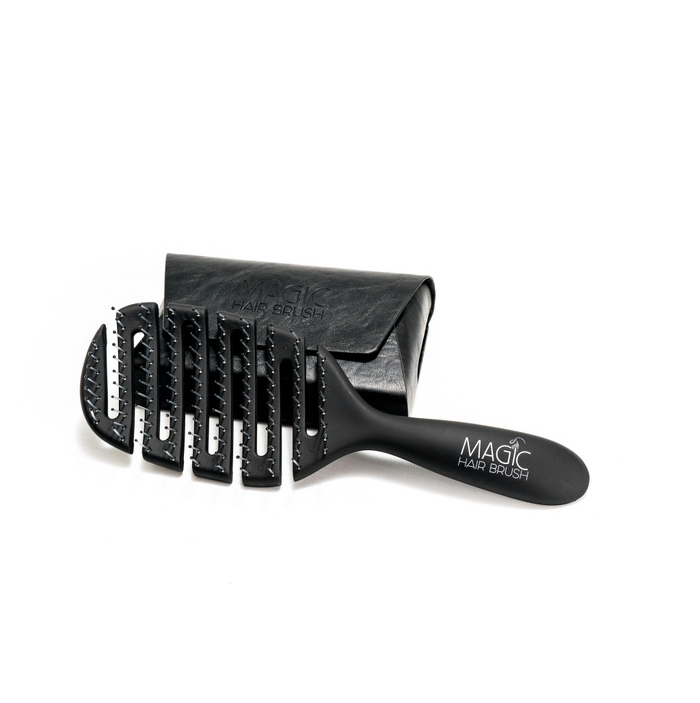 Magic Hair Brush Mini, Blue