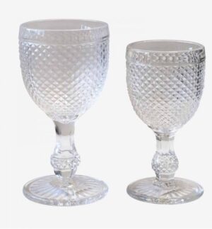 Clear Water/Wine Glasses