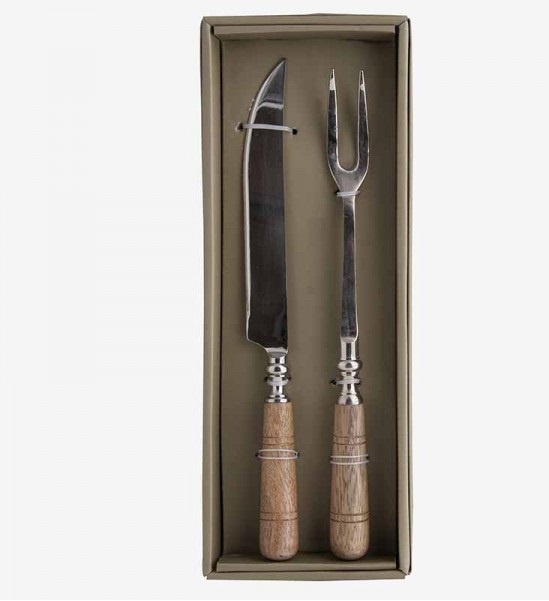 natural wood carving knife set