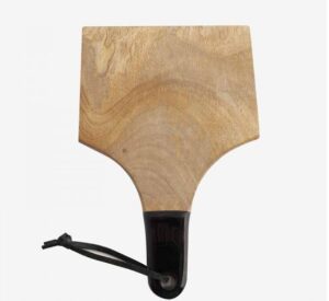 Black/Wood Food Shovel