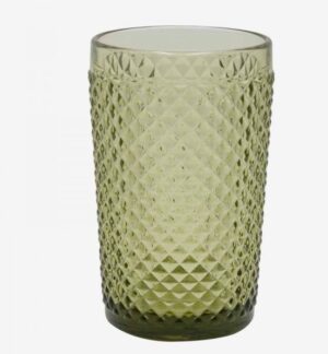 Green Drinking Glasses (Set of 6)