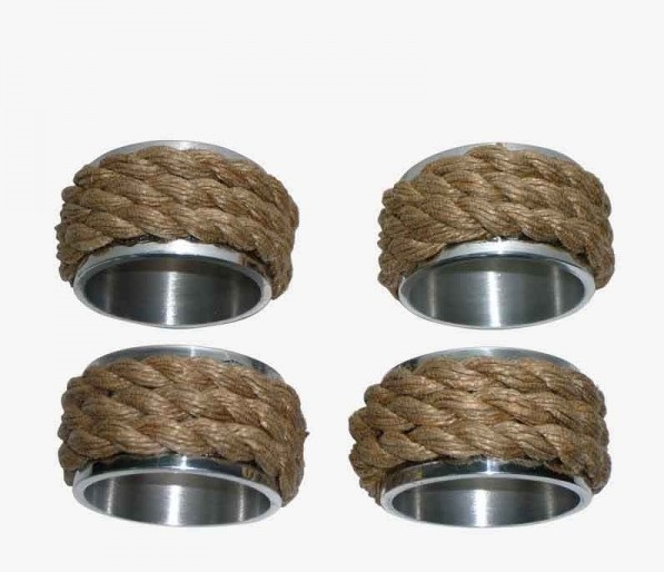 silver rope napkin rings €25