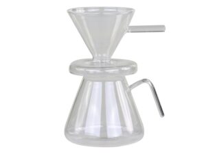 Glass Filter Coffee Dripper & Pot