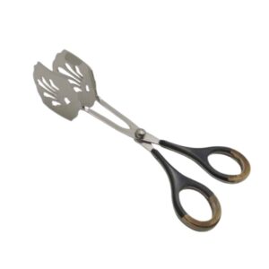 Silver & Resin Salad Tongs