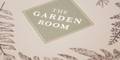The Garden Room Menu