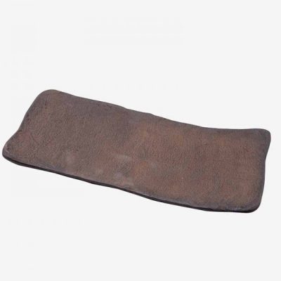 rust brown rectangular tray